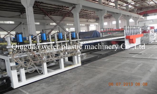 Wood Plastic WPC PVC Crust Foam Board Sheet Production Line