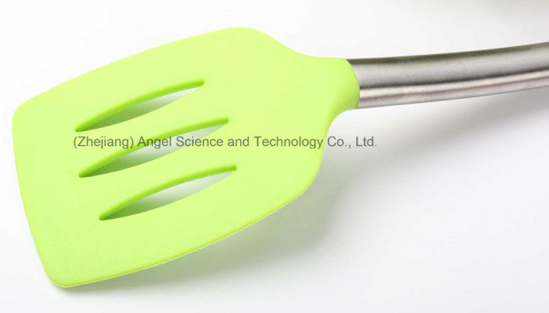 Hot Sale Silicone Slotted Spatula for Chritmas Holiday Ss10