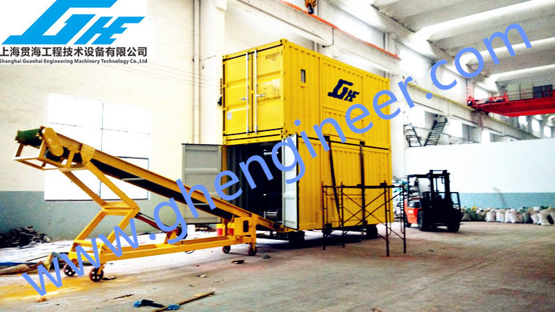 Wheel Mobile Port Weighing and Bagging Machine