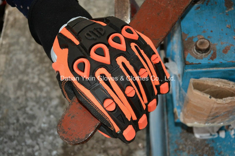 Mechanic Glove-Heavy Duty Work Glove-Safety Glove-Oil&Gas Glove-Gloves-Light Lifting Glove