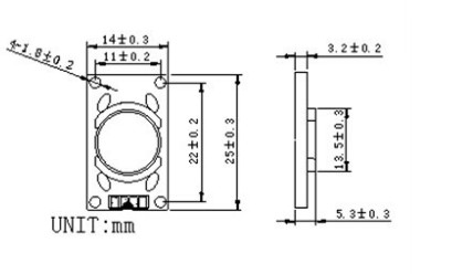 Fbsp8956 Internal Speaker Manual for Mini Digital Speaker Mobile Phone Loud Speaker (FBELE)