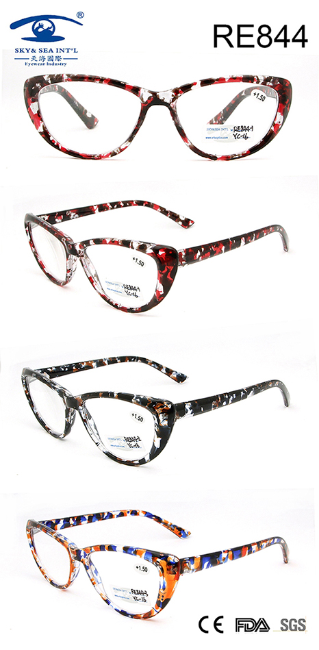 Fashion Colorful Women High Quality Reading Glasses (RE844)