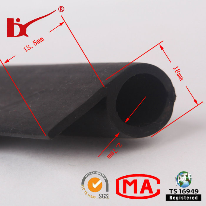 EPDM Extruded Competitive Extruded Rubber Seal Strip