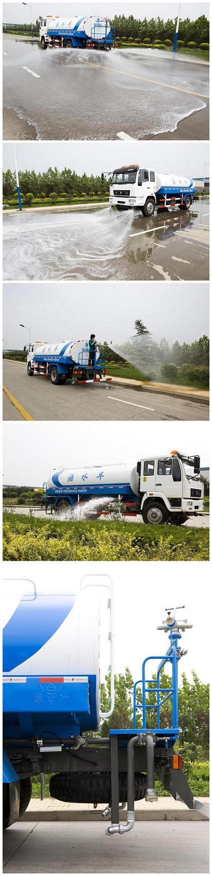 20000L Sinotruk HOWO 6X4 Tanker 290HP Water Tank Truck