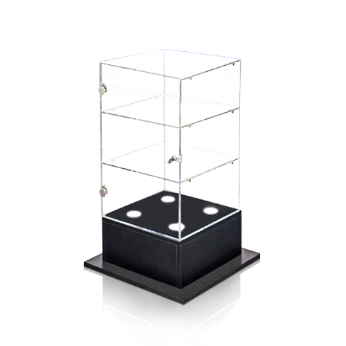 Antithift Acrylic LED Display Stands Pop Display Shelf