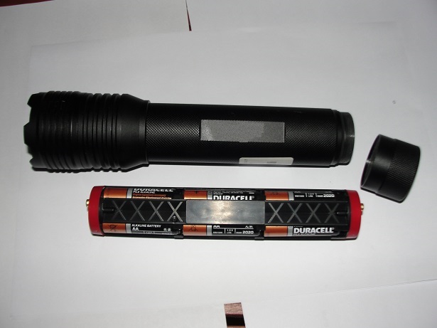 1000 Lumen PRO-Focus CREE Xm-L2 Flashlight Telescoping Zoom Flashlight