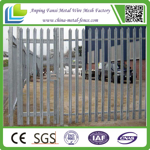 Cheap 2015 High Quality Security W Palisade Fence Panel for Sale