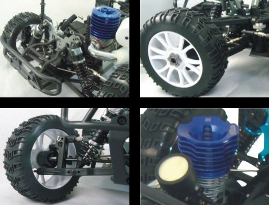 1: 8 Sh18 Engine RTR Nitro Gas RC Car