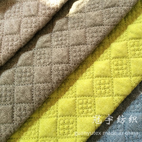 Home Textile 100% Polyester Quilt Fabrics for Sofa