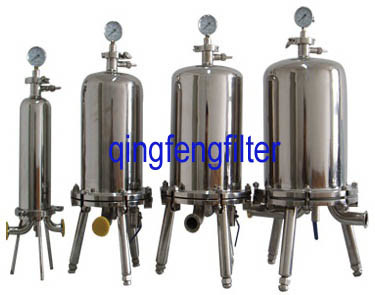 Ce Certified 304 and 316 Stainless Steel Filter Housing for Liquid Filtration