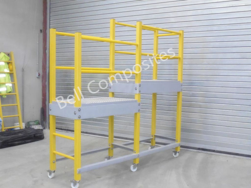 Hand Railing System. FRP Stair Treads, Fiberglass Ladders, Glassfiber Walkways.