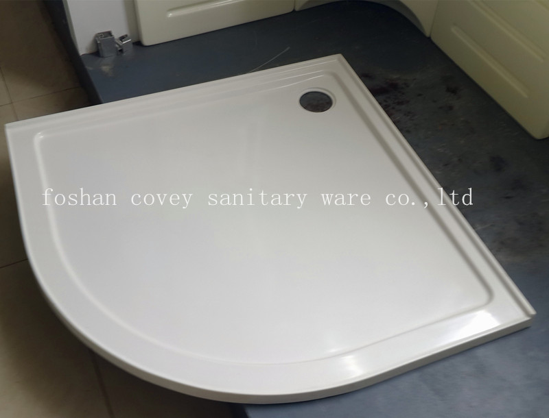 Sector Shape Polymarble Base/Bathroom Shower Tray (A-PM03)