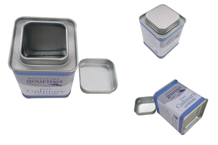 Wholesale Metal Tea Tin Pacakging Tea Container