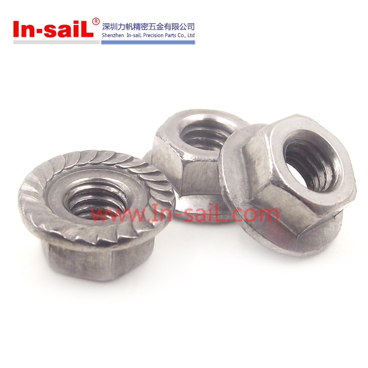 DIN1667 Prevailing Torque All-Metal Hex Flange Lock Nuts