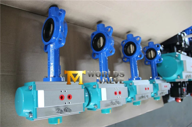 Pneumatic Actuator Control Butterfly Valve (D671X-10/16)