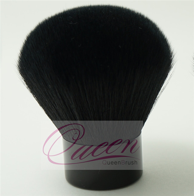 35mm Diameter Black Cosmetic Powder Brush