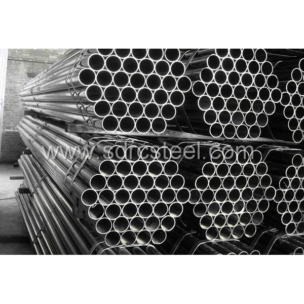 Black Welded Q235 Round Steel Pipe