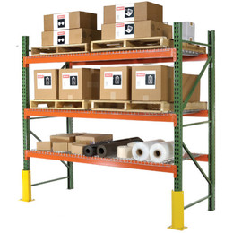 Heavy Duty American Style Teardrop Storage Warehouse Rack