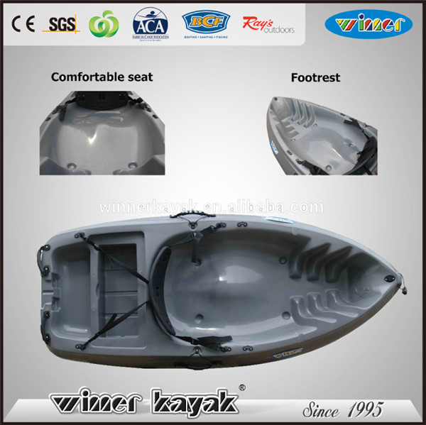 Single Electric Power Sit on Top Plastic Kayak