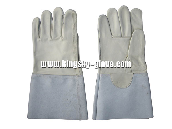 Cow Split Leather Welding Glove Work Glove-6505.25