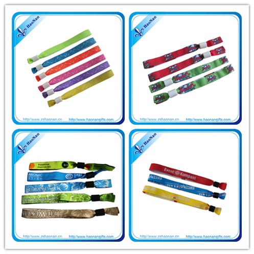 Hot Sale Customized Fabric Elastic Bracelets