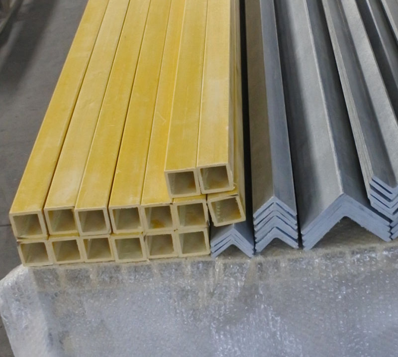 FRP Fiberglass Square Tube/ Pultruded Shapes