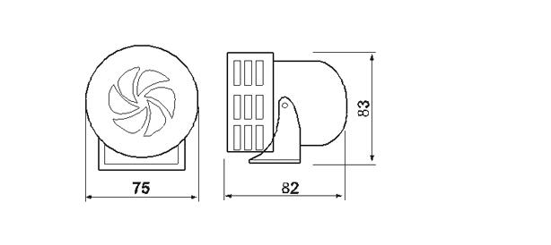 120dB Strobe Siren Speaker Outdoor Siren (FBELE)