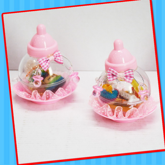 China Supplier Baby Toy Plastic Jewelry Bottle Confectionery Toy