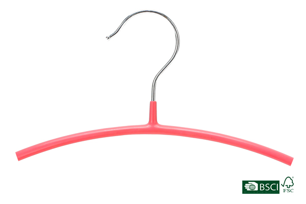 Eisho Colorful Durable Home Collection Garment Usage PVC Metal Hanger