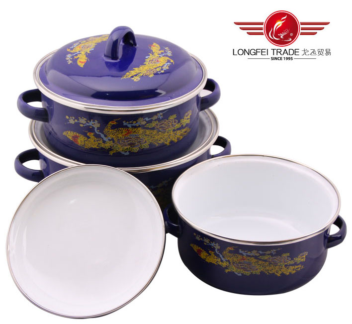 Enamel Casserole 3PCS Set