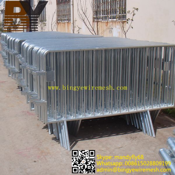 Galvanized Crowd Control Barriers/Crowd Control Barriers