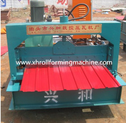 Crimped Steel Wall Panel Roll Forming Machine (XH910)