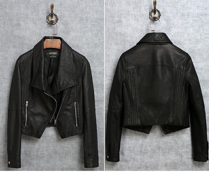 Real Sheep Leather Jacket for Women