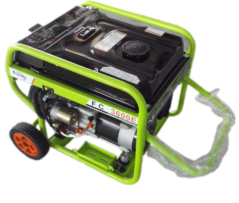 3kw Portable Gasoline Generator for Home Standby with Ce/CIQ/ISO/Soncap (FC3600)