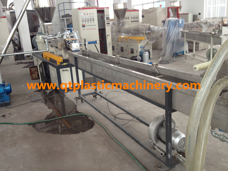 Co-Rotating Double Screw Extruder / Pet Bottle Recycling Pelletizing Machine