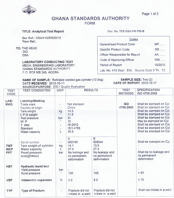 Gas Cylinder&Steel Gas Tank Pneumatic Cylinder