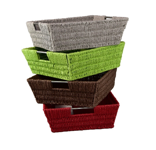 (BC-RB1001) Hot-Sell Beautiful Paper Rope Basket