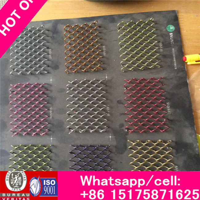 Woven Wire Grilles Decorative Mesh for Security Fencing Decotive Mesh