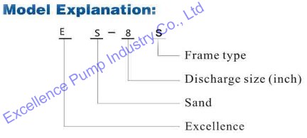 Centrifugal Heavy Duty Es Gravel Sand Slurry Pump