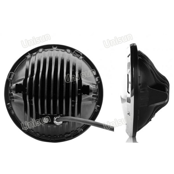 12V/24V 75W Offroad for Jeep LED Headlight with DRL