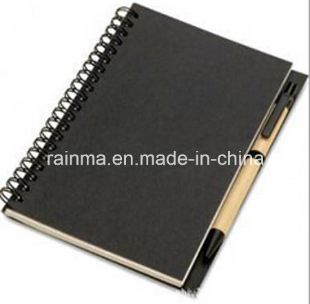 Eco Notebook with Pencil Bag and Stationery Set Inside