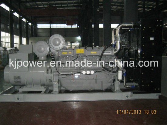 500kVA Soundproof Diesel Generator Set Powered by Perkins Engine