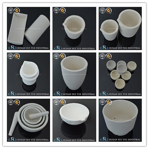 Fire Assaying Crucibles and Cupels Serials for Gold Assaying and Metal Melting