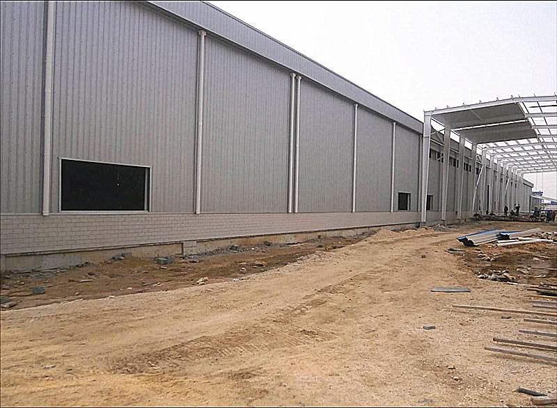 Light Weight Prefabricated Steel Construction Workshop/Warehouse