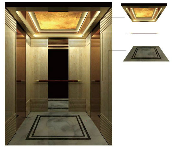 Grand Mirror Passenger Elevator Supplier