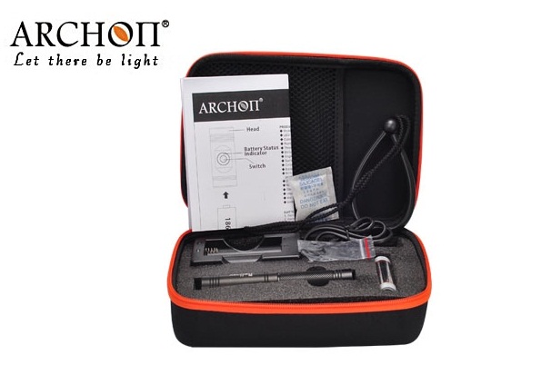 Archon Aluminum Portable Waterproof LED Torch V10