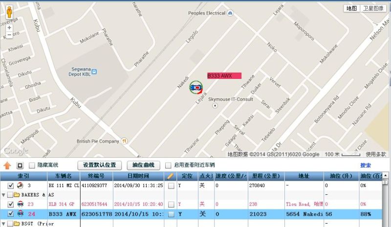 Truck Fuel Montoring System with Fuel Level Sensor and GPS Tracker