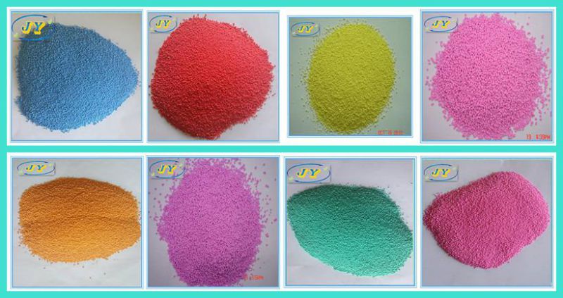 Colored Speckles for Washing Powder Use