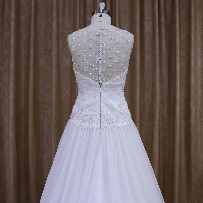 Beaded Good Price New Arrival Wedding Dress