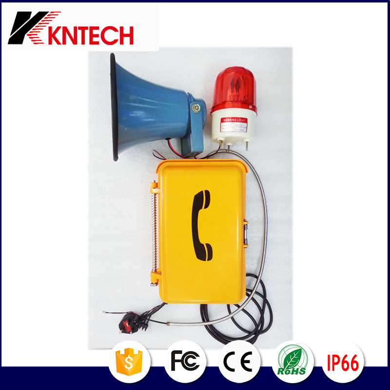 Waterproof Telephone Louderspeaker Knsp-08L Broadcast Phone Kntech